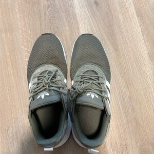 Adidas Sage Green Athletic Shoes